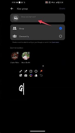 How to Crate Messenger Group. #shortvideo #massenger #phone