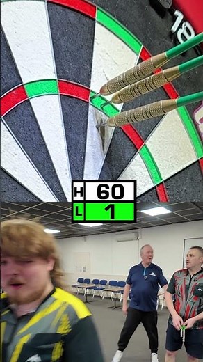 HIGHER OR LOWER DARTS GAME! ⬆️ 🎯 ⬇️ #darts