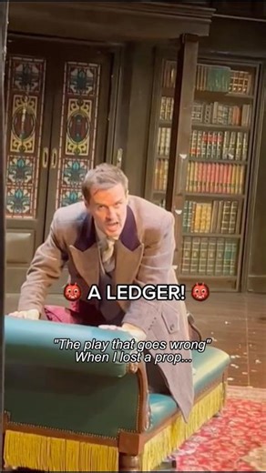 Chaos makes the best scenes 🤯✨#theater #fail #funny #chaos #stage