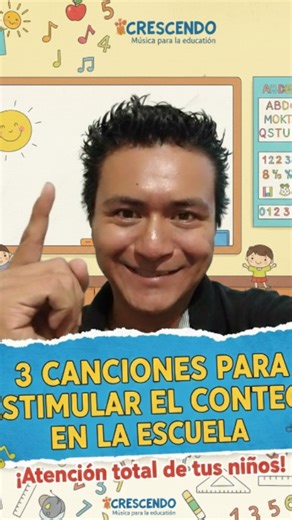 ¡A Contar y Cantar! 3 Canciones para Aprender los Números Fácil y Rápido en Casa o el Aula 🏡🔢 ¡Atención papás y educadores! 📣 El conteo es la base de las matemáticas. Les comparto estas 3 canciones divertidas para que sus pequeños aprendan los números de forma interactiva y musical. ¡Verán cómo se divierten mientras aprenden! ¿Cuál de estas canciones probarás primero con tus niños? ¡Déjanos un comentario y comparte tus experiencias! 👇👇 ​#NumerosParaNiños #CancionesEducativas #JuegosDeConteo