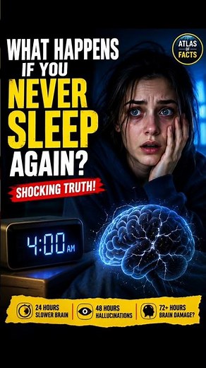 😱 What Happens If You Never Sleep Again? (Shocking Truth!)