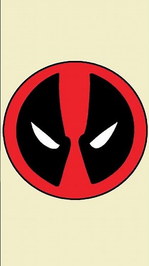 How to Draw Deadpool Loge | Draw Deadpool Logo | Deadpool Drawing