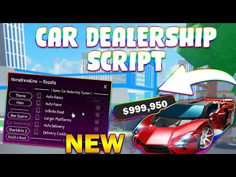 *NEW* Car Dealership Tycoon Script (PASTEBIN 2025) (FARM STARS , INFINITE MONEY 265K IN 5 MINUTES)
