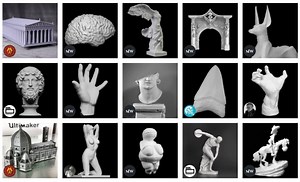 This website has 17,000 3D scans of famous sculptures and cultural artifacts