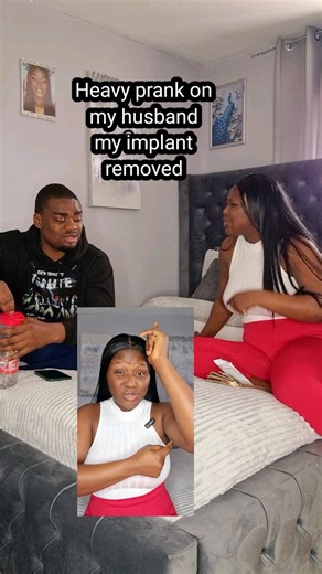 579K views · 10K reactions | Heavy prank on my husband my implant removed .reaction will leave your mouth open why men love that ..... . . . . . . . . . . #prank #family #husbandwife | Bennyomoedo | Facebook
