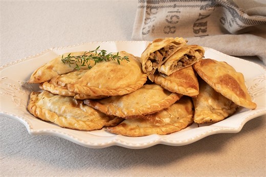 Empanadillas Gourmet: El encuentro perfecto entre pollo, puerros y champiñones - La Cocina de Frabisa