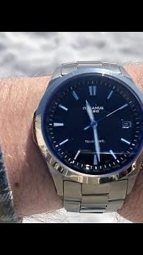 One minute with the Casio Oceanus OCW-S100 on the wrist