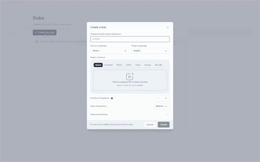 ElevenLabs _ AI Dubbing Product Demo