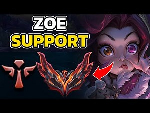 ZOE SUPPORT GRANDMASTER GAMEPLAY, LOL OFF-META BUILD/GUIDE, HOW TO PLAY ZOE SUPPORT