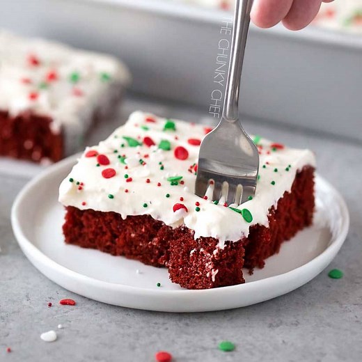463K views · 606 reactions | This holiday season, there's one dessert you need to try... these Red Velvet Brownies with Marshmallow Cream Cheese Frosting! Check out the tips in the post on how to switch things up for different holidays! Full Recipe ==> https://www.thechunkychef.com/red-velvet-brownies-marshmallow-cream-cheese-frosting/ | The Chunky Chef | Facebook