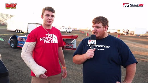 An over-inflated tire thwarted Adison's plans to race, but his girlfriend said "I Got This!" See if she can wheel his own car better than him TONIGHT at Rocket Raceway Park! Can't make it? Race On has you covered! | Super Tex 600