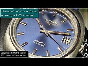 Down but not out - restoring a beautiful 1974 Longines