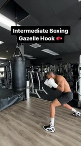 11K views · 227 reactions | Intermediate Boxing: Gazelle Hook 壘 ✅ 1. Sit and slip over your lead foot. 2. Explode as your rotate your hips into the punch. ⚔️#boxing #mma #workout #fitness #boxingdrills | plantbasedboxer | Facebook