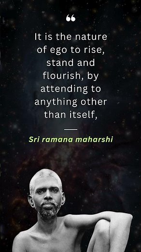 When Ego Dissolves? #spirituality #ramanamaharshi #god #selfrealization