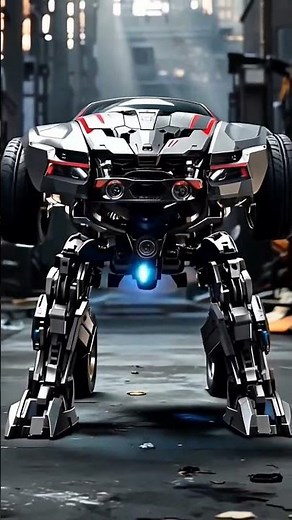 car transformation into a robot