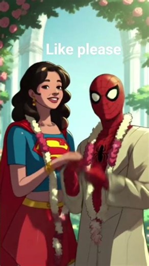 Supergirl and Spiderman's wedding video. 🙏🙏