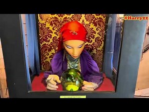 1970's Coin Operated Gypsy Fortune Teller Machine
