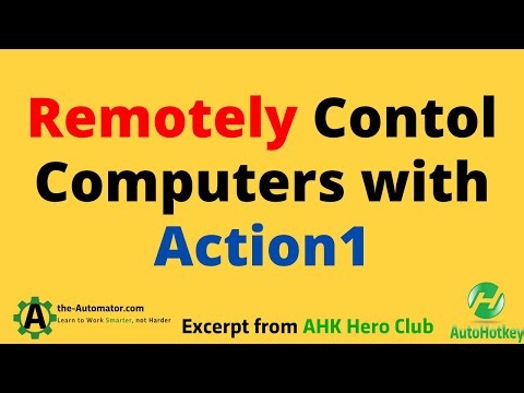 Remotely control computers with Action1