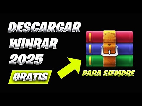 Como DESCARGAR e INSTALAR WINRAR FULL 2025 GRATIS