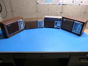 Sony Table Radio Comparison - ICF-9740W ICF-9580W ICF-9650W ICF-9540W
