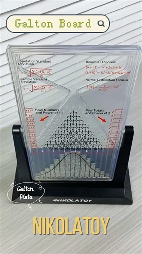 Galton board normal distribution model #normaldistribution #probability #model