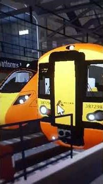 class 387 airlink and 802 at stepford Central