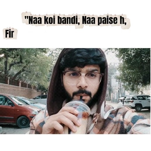 Anirudh Gupta on Instagram: "Kya matlab yeh reel bnake cool lgunga aur koi impress hojaegi 😅😜 Like if relatable 😉 #coffeelover #singlelife #repost #relatable #selflove"