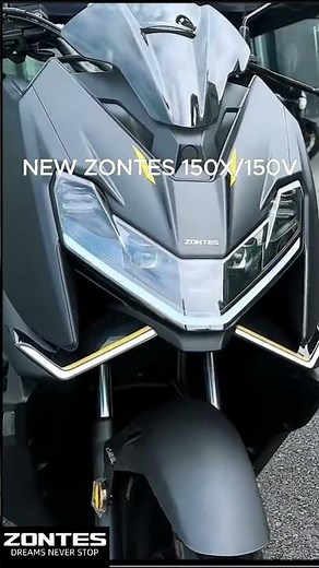 New Zontes 150x/150v!!! #zontes150x