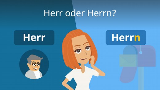 Herr oder Herrn — häufigste Fragen