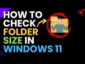 How to Check Folder Size in Windows 11 Instantly!