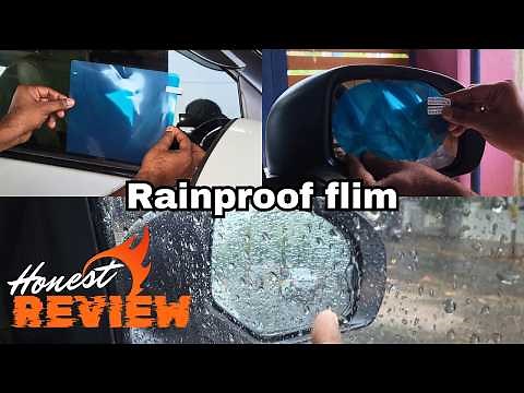 Car Anti-Fog & Car Rainproof Film | How to install |Does It Really Work? | DIY