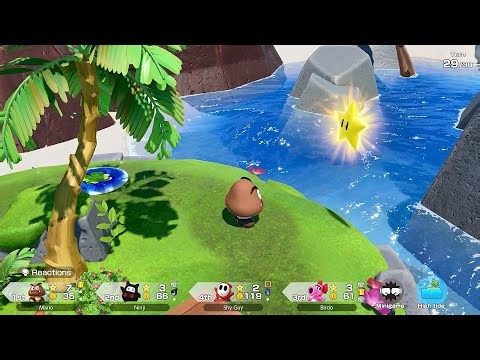 Super Mario Party Jamboree #269 Goomba Lagoon Goomba vs Shy Guy vs Birdo vs Ninji