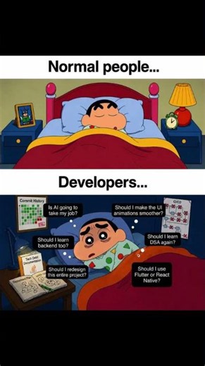 programmer vs normal person