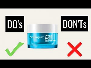 Here's What You Need To Know About Neutrogena Hydro Boost Water Gel