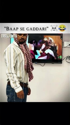 Matlab Wo Alag hi Level Ka banda tha 😂 ☠️ #trollface #shorts #edit