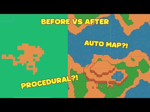 I Tried Procedural Map Generation for My Game… Here’s What Happened | Devlog #1