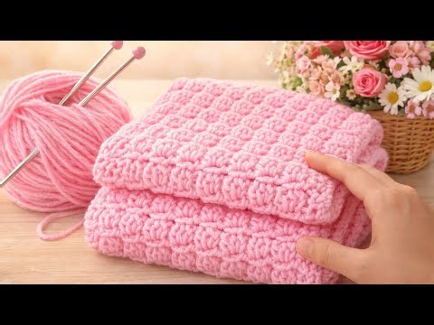 Easy Crochet Blanket Tutorial | Soft & Cozy Pattern✨️🧶
