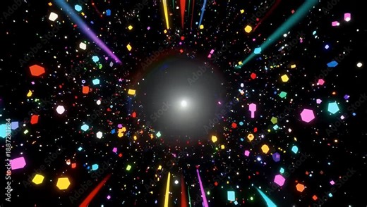 Eye catching 4K animated background displaying the words “Adults Only” multiple vibrant colors with rapid flashing effects white noise interference on black background bold warning graphic