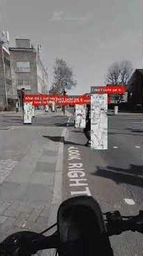 Cycling to RCA: Driving AI insane with a visual experiment. 🚲💥 | Digital Art | Touchdesigner