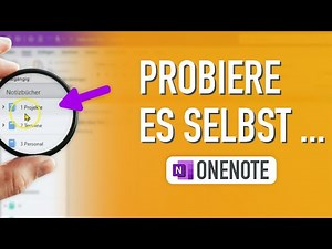 🤩 OneNote Notizbuch-Struktur: Mehr Überblick dank diesen erprobten Tipps!