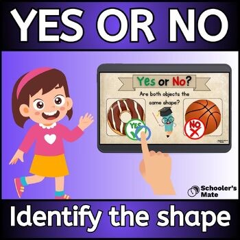 Yes or No: Same Shape or Not Digital Resources