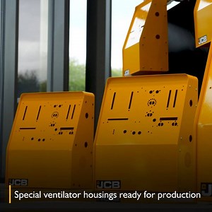 415K views · 7.2K reactions | JCB is ready to begin manufacturing special steel housings for a brand new design of ventilator from Dyson. The first prototypes have been delivered, built at JCB’s cab factory in Uttoxeter. The factory had been temporarily closed due to the #Coronavirus crisis. | JCB | Facebook