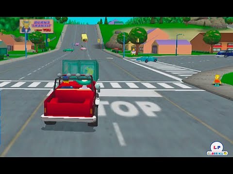 The Simpsons Road Rage -All Locations - (PS3)
