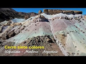El Cerro siete colores - Uspallata - Mendoza - Argentina