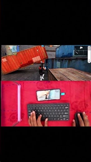 #shortvideo ❤️🤍❣️#freefire #keyboard and mouse mouse click on the senser then lift it #coolvideo