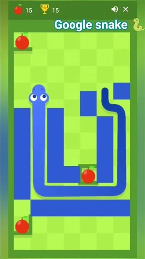 Google snake daily challenge 💀🐍#gaming