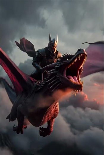 Un dragon volant