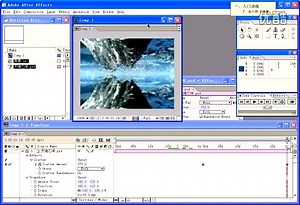 after Effects CS4教程 第七集 陈老师视频