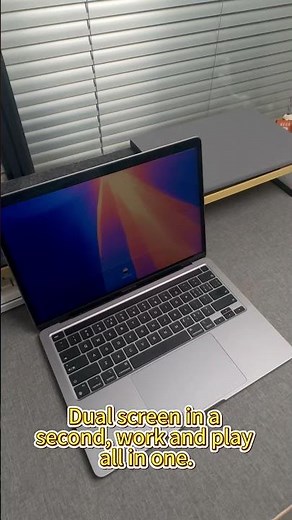 Turn Your Laptop Into a Dual Screen Setup Anywhere 💻✨