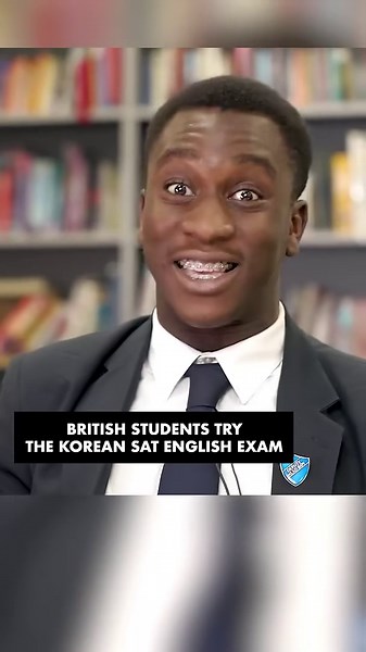 British students take on the Korean SAT English exam: Hilarious struggle!